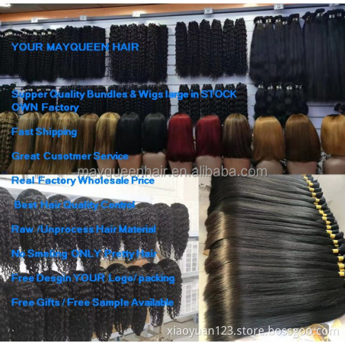 Mayqueen Wholesale Fashion Unprocessed Natural Ombre Bob Silky Straight Glueless Transparent HD Full Lace Front Human Hair Wigs